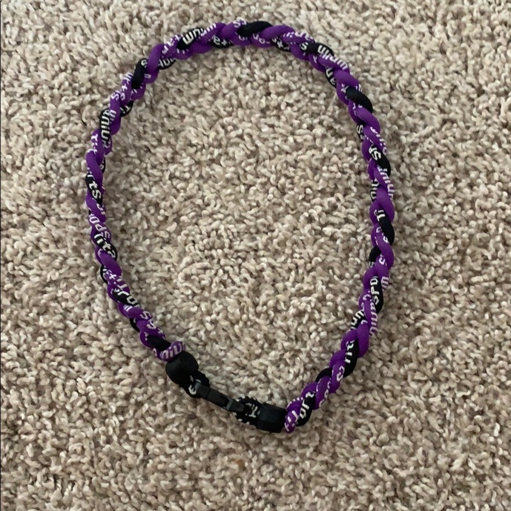 Braided necklace